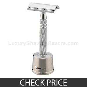 Feather AS-D2s Stainless Steel DE Safety Razor - Click image for pricing & more info