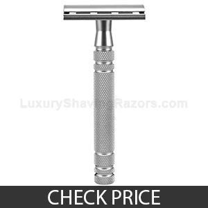 Feather All Stainless Steel Safety Razor
