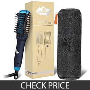 Mexitop 2-in-1 Hair Straightener/Curler - Click image for pricing & more info