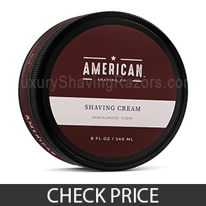 American Shaving Sandalwood Shaving Cream for Men